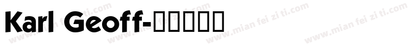 Karl Geoff字体转换